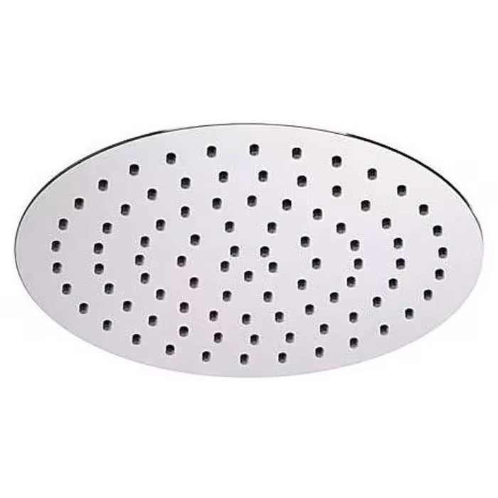 HSK Kopfbrause superflach und rund 25 cm - chrom