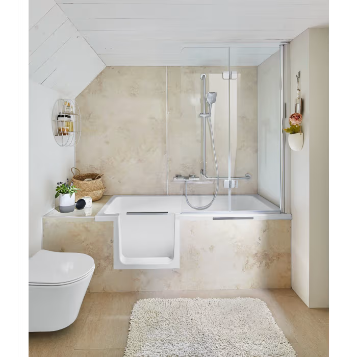 HSK Dusch-Badewanne Dobla 160 cm Einstieg links