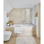 HSK Dusch-Badewanne Dobla 160 cm Einstieg links