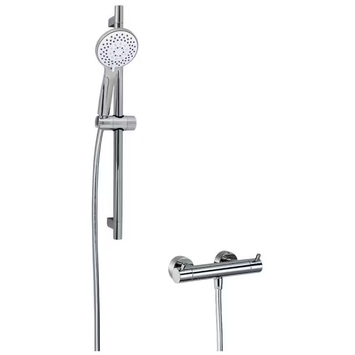 HSK Shower-Set 1.01 mit Design-Handbrause rund -  chrom