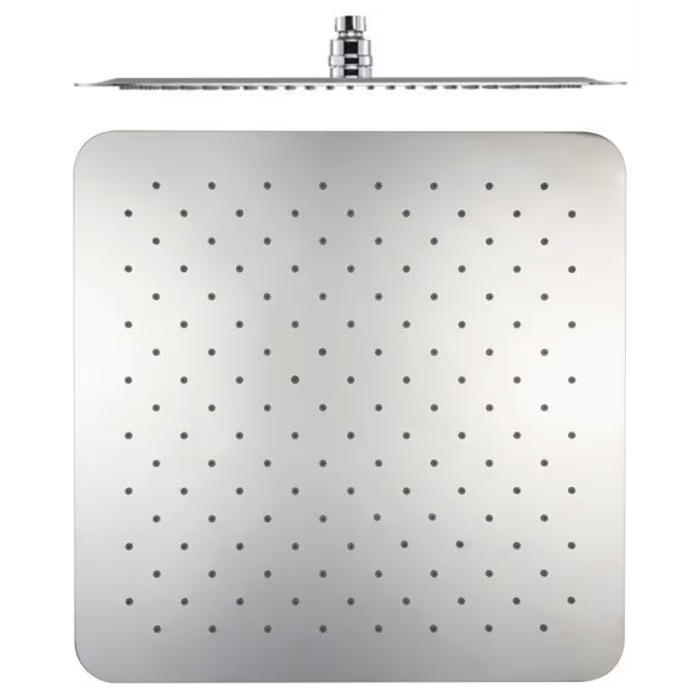 HSK Shower-Set Modell RS 500 Thermostat eckig - Kopfbrause superflach und eckig 25 x 25 cm