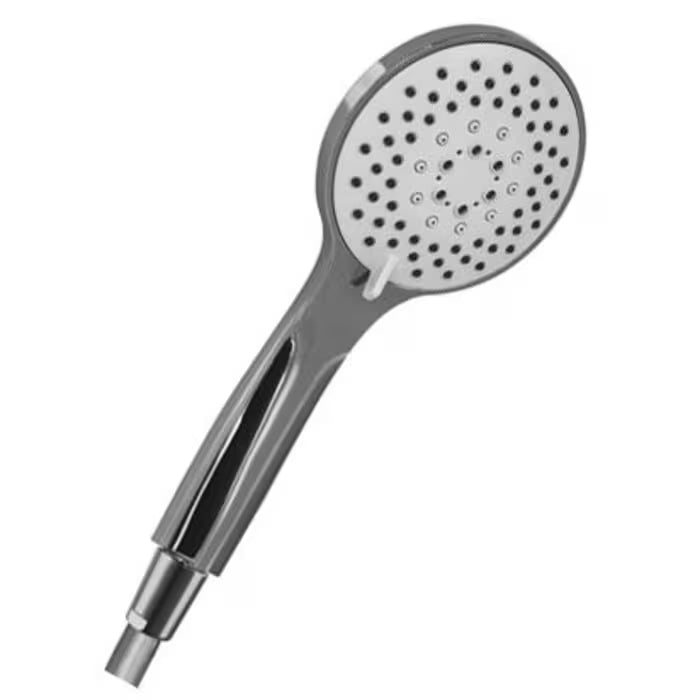 HSK Shower-Set Modell RS 200 Thermostat für Badewanne mit Kopfbrause superflach und rund 25 cm