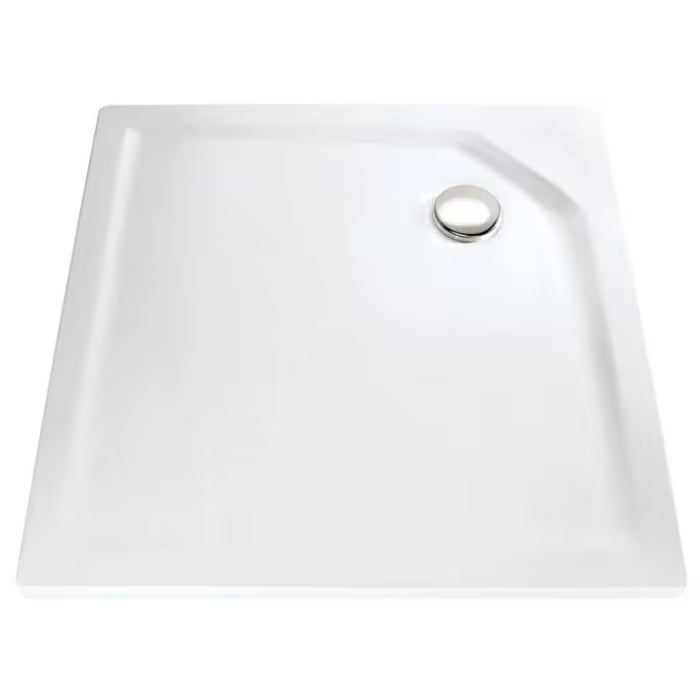 HSK Acryl-Duschwanne Superflach 80 x 80 cm - weiß