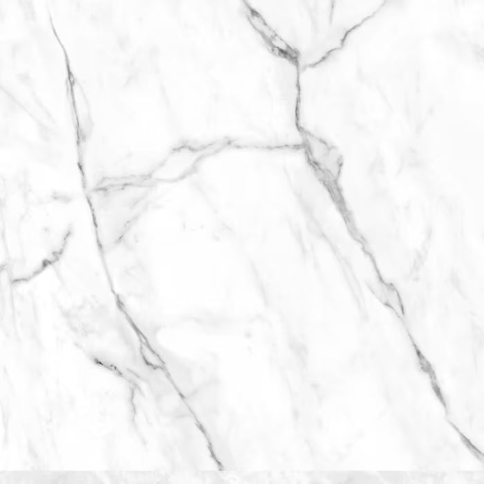 HSK RenoDeco Designplatte 150 x 255 cm - Marmor - Carrara-Weiss - Hochglanz