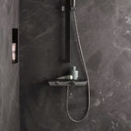 HSK AquaXPro Duschthermostat Aufputz - gunmetal gebürstet