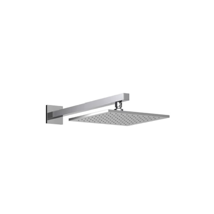 HSK Wandarm gerade mit Kopfbrause eckig 25 x 25 cm