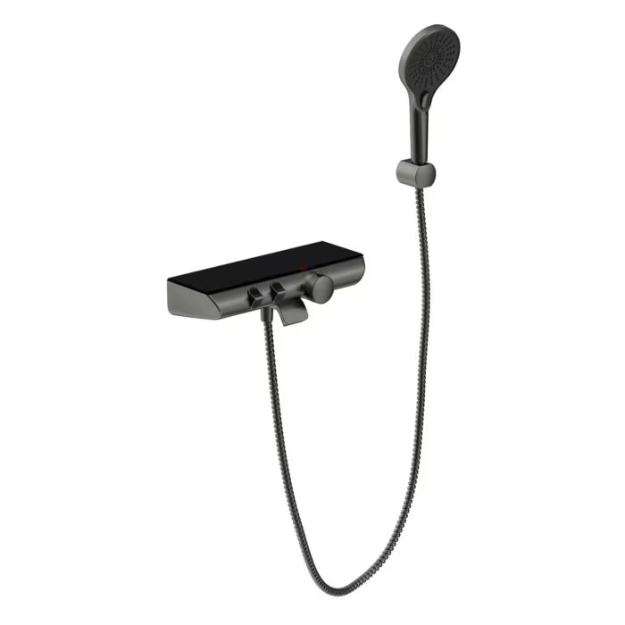 HSK AquaXProKomplett-Set 1.40 - gunmetal gebürstet