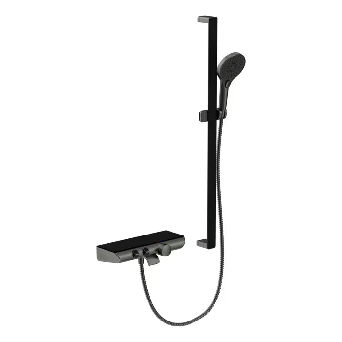 HSK AquaXProKomplett-Set 1.45 - gunmetal gebürstet