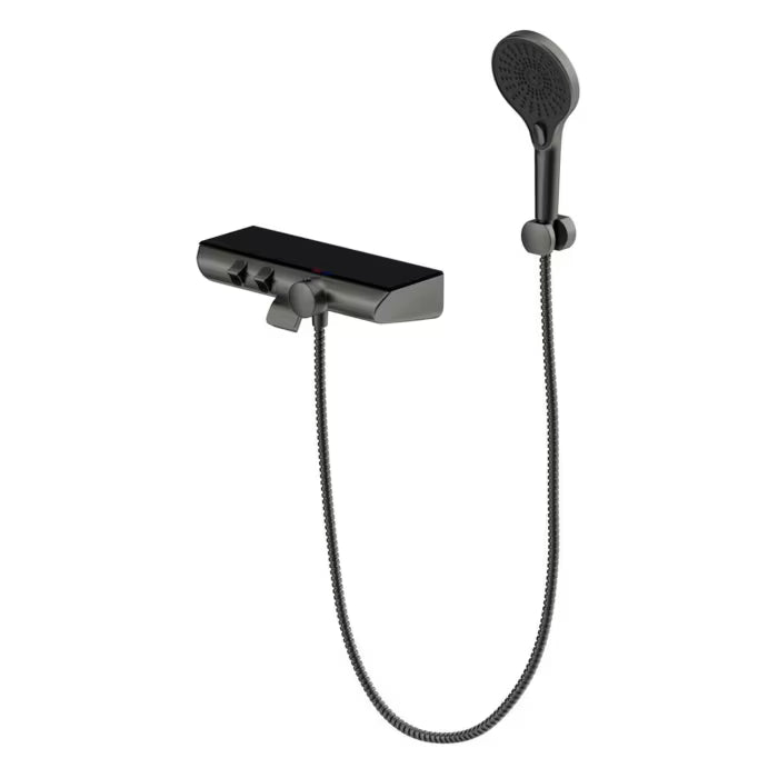 HSK AquaXProKomplett-Set 1.40 - gunmetal gebürstet