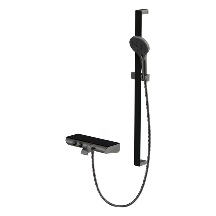 HSK AquaXProKomplett-Set 1.45 - gunmetal gebürstet