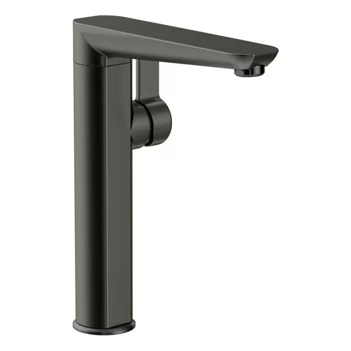 HSK AquaXpro Waschtisch-Einhebelmischer - hoch - gunmetal gebürstet