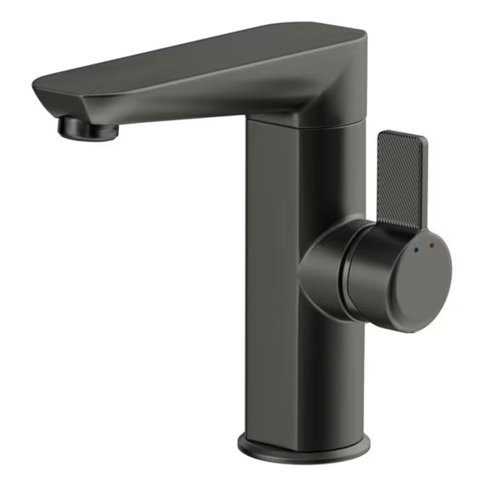 HSK AquaXPro Waschtisch-Einhebelmischer schwenkbar - gunmetal gebürstet
