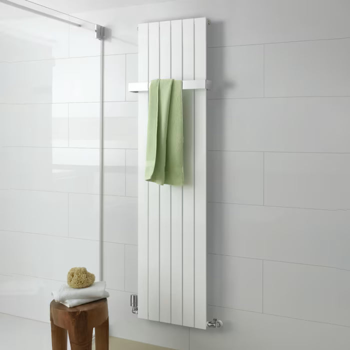 HSK Alto Badheizkörper 29,8 x 200 cm mit Anschluss beidseitig unten - Anthrazit
