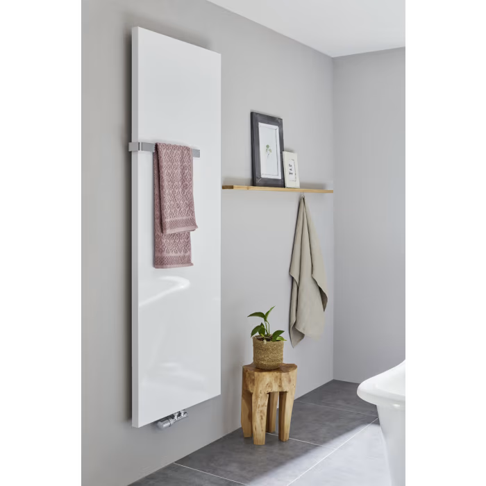HSK Atelier Line Badheizkörper 60,8 x 180,6 cm Mittelanschluss - Anthrazit