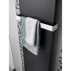 HSK Atelier Line Badheizkörper 45,6 x 180,6 cm mit Mittelanschluss - Graphit-Schwarz