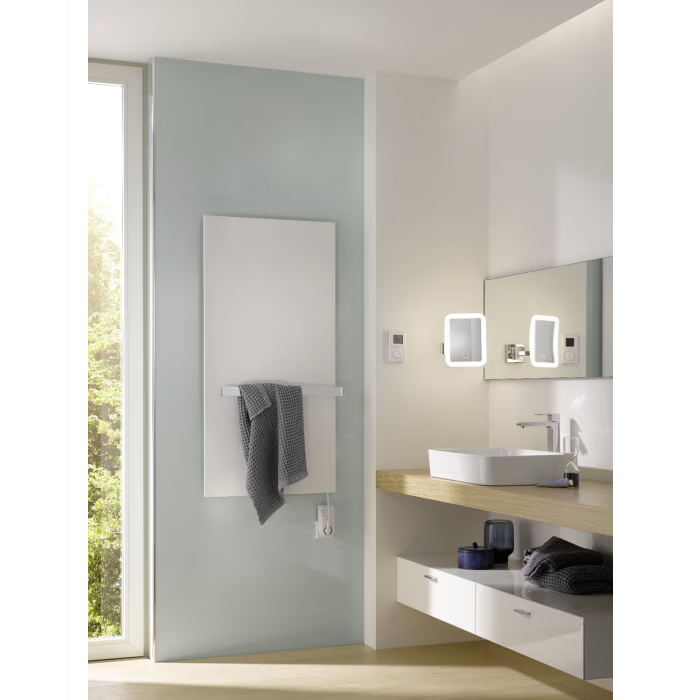 HSK Retango Infrarot-Designheizkörper Metallfront 60 x 120 cm - weiß