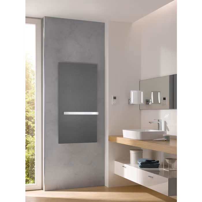 HSK Retango Infrarot-Designheizkörper Metallfront 60 x 120 cm - graphit schwarz