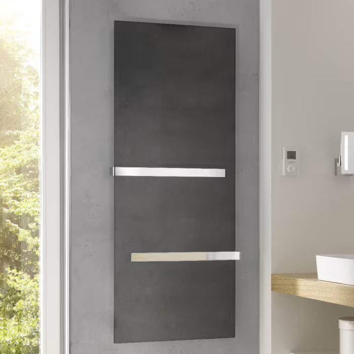 HSK Retango Infrarot-Designheizkörper Metallfront 60 x 150 cm - graphit schwarz