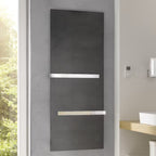 HSK Retango Infrarot-Designheizkörper Metallfront 60 x 150 cm - graphit schwarz