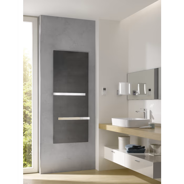 HSK Retango Infrarot-Designheizkörper Metallfront 60 x 150 cm - graphit schwarz