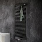 HSK Line Pro Designheizkörper 60 x 177,5 cm - Schwarz-Matt