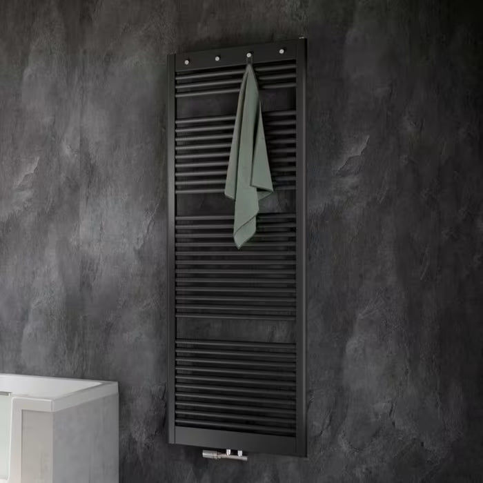HSK Line Pro Designheizkörper 60 x 177,5 cm - Schwarz-Matt