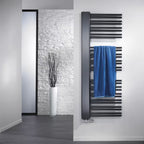 HSK Softcube Plus Badheizkörper 61 x 121 cm rechts offen - Graphit-Schwarz