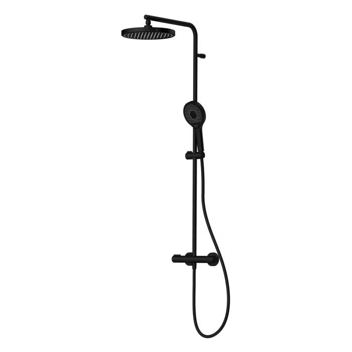 HSK RS Slim Thermostat mit Shower-Set - schwarz matt
