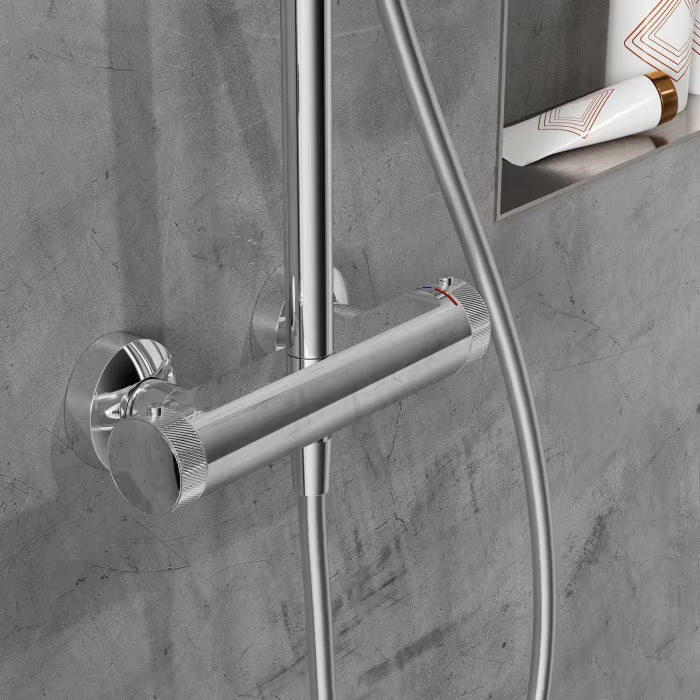 HSK AquaXPro 100 Thermostat mit Shower-Set 25 cm - chrom
