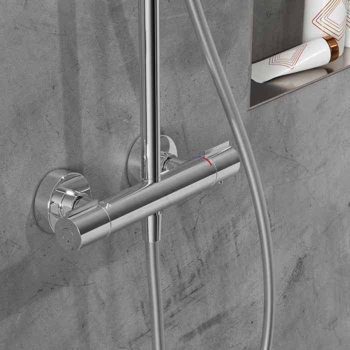 HSK RS Slim Thermostat mit Shower-Set - chrom