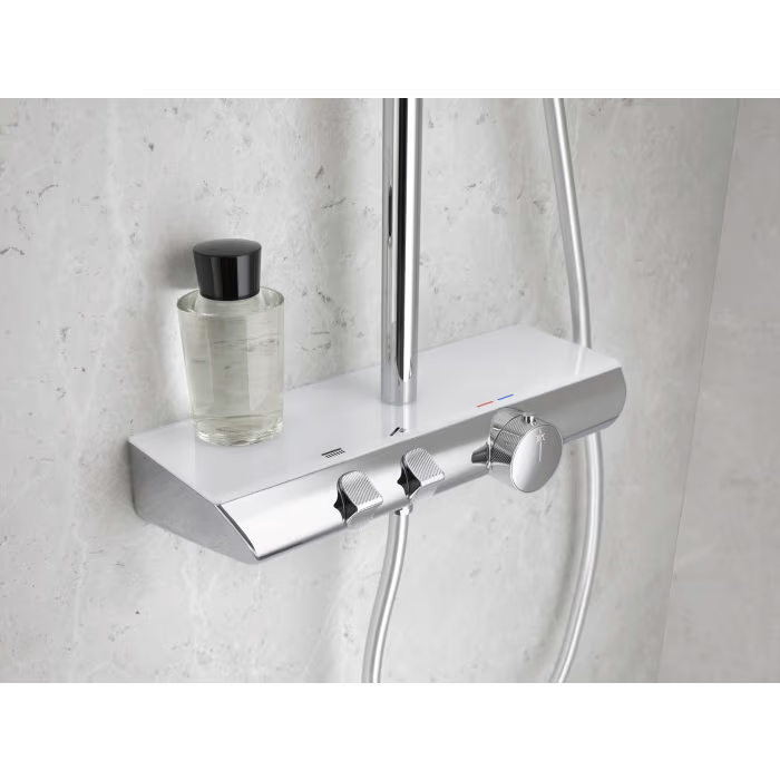 HSK AquaXPro 200 Thermostat mit Shower-Set - 40 cm - chrom