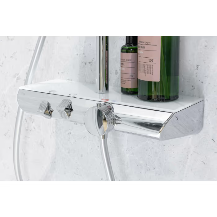 HSK AquaXPro 200 Thermostat mit Shower-Set - 25 cm - chrom