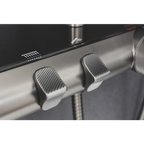 HSK AquaXPro 200 Thermostat mit Shower-Set - gunmetal