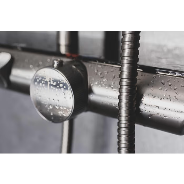 HSK AquaXPro 200 Thermostat mit Shower-Set - gunmetal