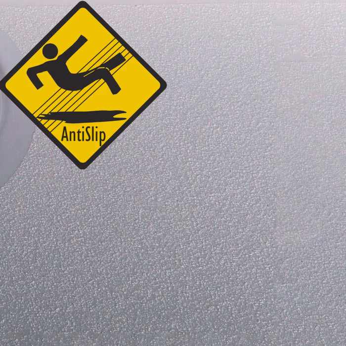 HSK Marmor-Polymer Duschwanne 120 x 120 cm superflach mit Randablauf und Antislip