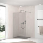 HSK RenoDeco Designplatte 100 x 210 cm - Feinputz - Greige - Struktur