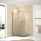 HSK RenoDeco Designplatte 100 x 210 cm - Sandstein - Terra-Beige  - Hochglanz