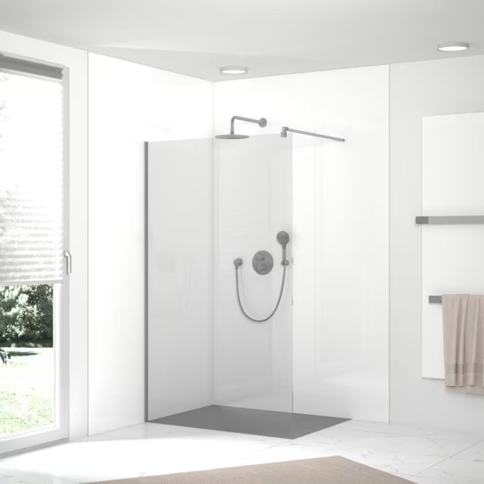 HSK RenoDeco Designplatte 100 x 210 cm - Uni-Arctic-Weiss - Hochglanz