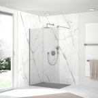 HSK RenoDeco Designplatte 100 x 210 cm - Marmor - Carrara-Weiss - Hochglanz