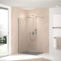 HSK RenoDeco Designplatte 100 x 210 cm - Feinstein - Vertino-Beige - Seidenmatt