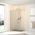 HSK RenoDeco Designplatte 100 x 210 cm - Naturstein - Calco-Beige - Struktur