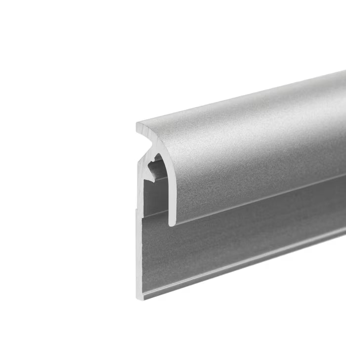 HSK RenoDeco Profile - Abschlussprofil rund - aluminium silber matt