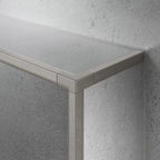 HSK RenoDeco Profile - Profil-Ecke 3D außen gerade - aluminium silber matt