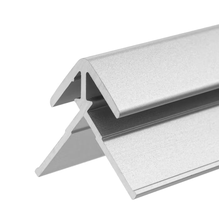 HSK RenoDeco Profile - Profil-Ecke außen gerade - aluminium silber matt