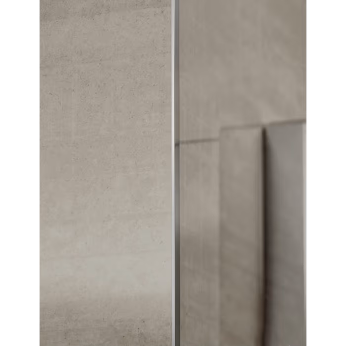 HSK RenoDeco Profile - Profil-Ecke außen flächenbündig - aluminium silber matt