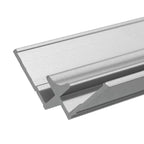 HSK RenoDeco Profile - Eckprofil innen - aluminium silber matt