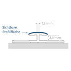 HSK RenoDeco Profile - Verbindungsprofil - schwarz matt