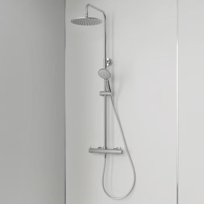 HSK Shower-Set Modell RS 200 Mix Kopfbrause flach und rund 30 cm