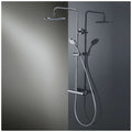 HSK Shower-Set Modell RS 200 mit Thermostat und Kopfbrause - flach und rund 30 cm